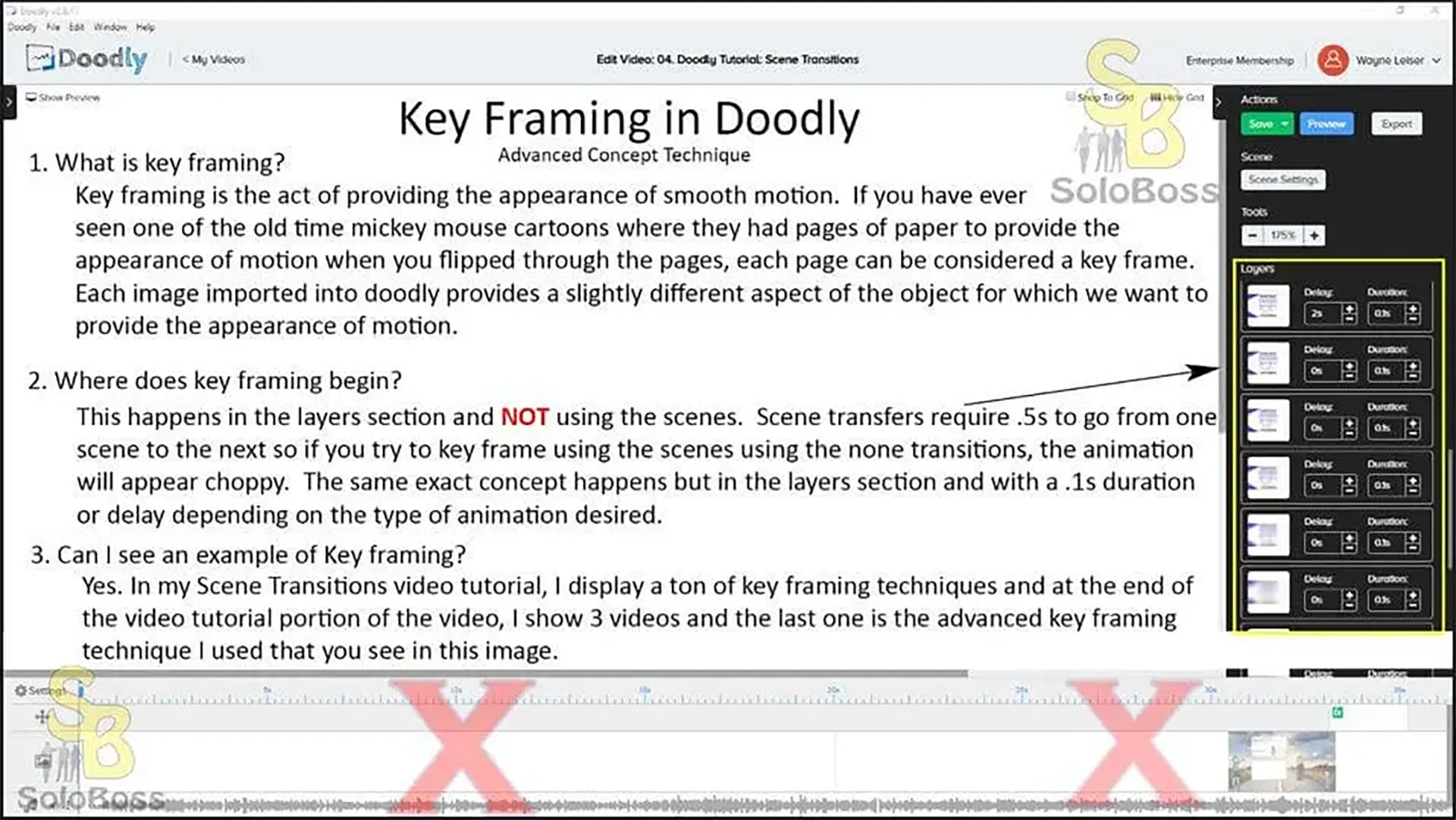 Doodly image settings for how to create animation in Doodly.