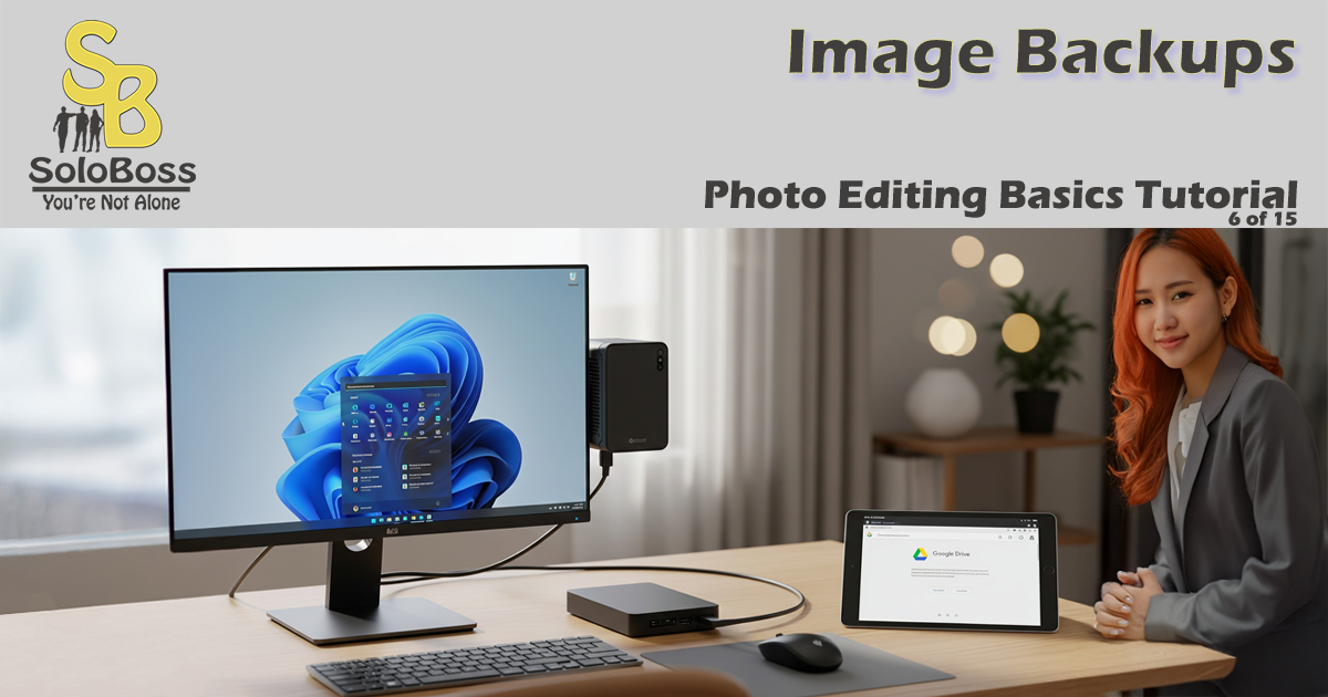 Photo Editing Basics Tutorial: Photo Image Backups
