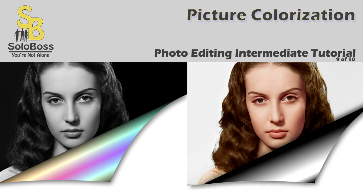 Photo Editing Intermediate Tutorial: Picture Colorization